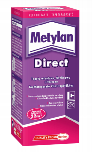 Henkel Klej METYLAN DIRECT do tapet flizelinowych 200g 1