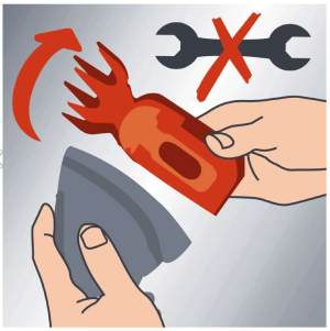 Einhell Nożyce akumulatorowe WT GC-CG 10 cm 2