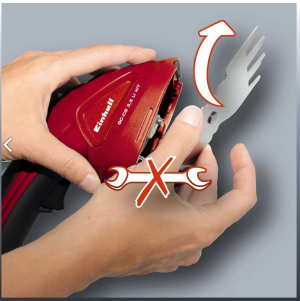 Einhell Nożyce akumulatorowe WT GC-CG 10 cm 7