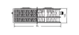 Kermi Grzejnik Therm X2 Profil-V 33 900x500mm - FTV330900501R1K 4