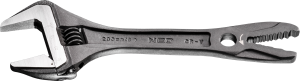 Neo Klucz nastawny typu szwed 200mm stalowa rękojeść (03-018) 1