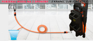 Myjka ciśnieniowa Riwall Myjka ciśnieniowa Pro 150 2000W 150bar (REPW150SET) Model 2016 10