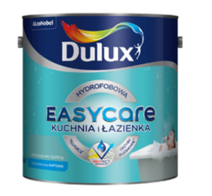 Dulux Farba hydrofobowa EASY CARE Kuchnia i Łazienka biała 5L 1