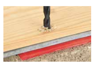 Wolfcraft Prowadnica wiertarska 4685000 w zestawie z wiertłami (WF1000000) 2