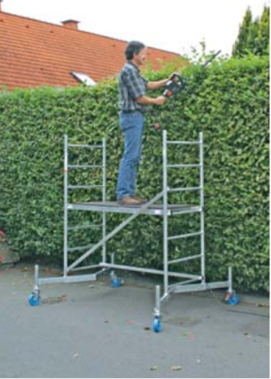 Krause Zestaw rolek jezdnych do rusztowania CLIMTEC 4szt. 714169 2