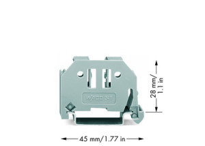 Wago Bezśrubowa blokada końcowa 6mm - 249-116 2
