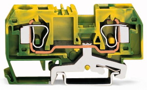 Wago Złączka 2-przewodowa PE 10x78mm żółto-zielona - 284-907 1