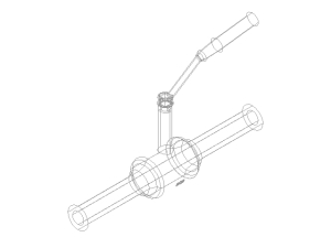 Danfoss Zawór kulowy JIP-WW PN40 do wspawania DN20 - 065N0105 3