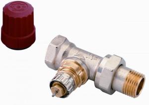 Danfoss Zawór termostatyczny z nastawą wstępną RA-N15 kątowy DN15 - 013G3912 1