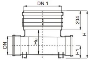 Kaczmarek Kineta przelotowa 400x200mm z uszczelką typ 1 2541130300 3