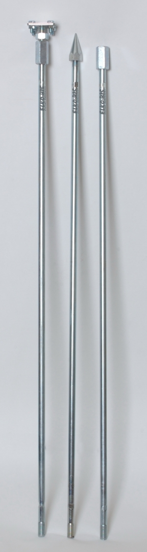 Elko-Bis Uziom kompletny 3-metrowy 300x150x1,6cm ocynkowany 1