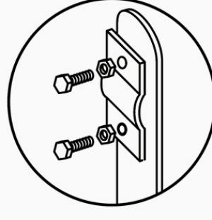 Elko-Bis Uchwyt uniwersalny skręcany 115x26mm ocynkowany 2
