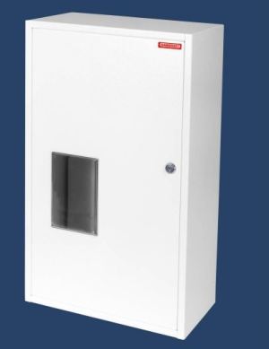 Karwasz Rozdzielnica uniwersalna z zamkiem IP30 biała RU-25-P Z/O 2