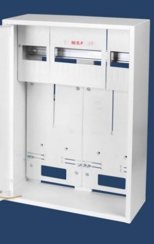 Karwasz Rozdzielnica dwulicznikowa plombowana 3F IP30 biała RU-2L-P 2