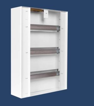 Karwasz Rozdzielnica bezpiecznikowa n/t z zamkiem biała RN-60 bis Z 3