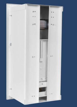 Karwasz Rozdzielnica wnękowa plombowana 1F biała (RW-1-P) 3