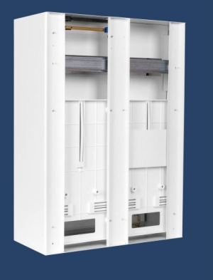 Karwasz Rozdzielnica uniwersalna dwulicznikowa IP30 biała RU-2L-20 3