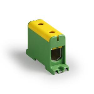 Ensto Zacisk CLAMPOPRO 1 torowy żółty zielony Al/Cu 35-150mm2 KE63.3 1