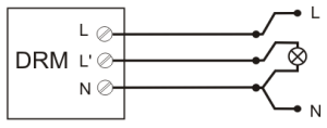 F&F Mikrofalowy czujnik ruchu DRM-01-24V 2