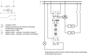 F&F Ograniczniki poboru mocy do współpracy z przekładnikiem prądowym - OM-611 2