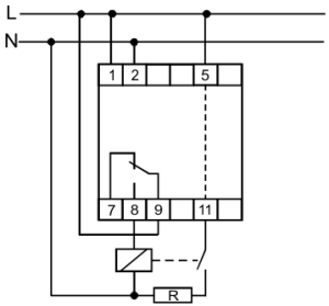 F&F Ograniczniki poboru mocy z funkcją przekaźnika napięciowego - OM-633 2