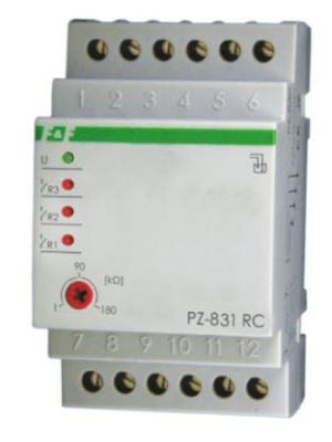 F&F Przekaźnik kontroli poziomu cieczy PZ-831 RC niezależne poziomy kontroli montaż na szynie - PZ831RC 1