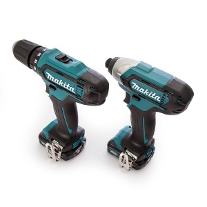 Zestaw elektronarzędzi Makita Zestaw akumulatorowy 10.8V DF331D i TD110D (CLX201X) 3