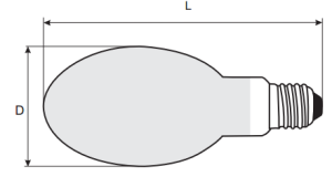Helios Lampa żarowo-rtęciowa E40 250W (MIX-2027) 4