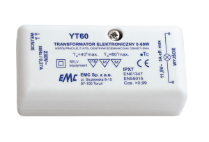 Govena Transformator elektroniczny YT 0-60W TEG-YT-60TE-EMC 1