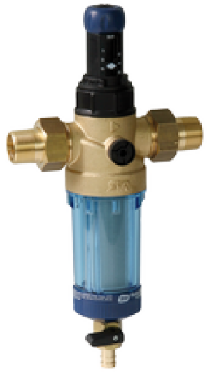 Husty Filtr wody pitnej DN25 RATIO DFR z reduktorem ciśnienia, z płukaniem wstecznym 5315.25.150 1
