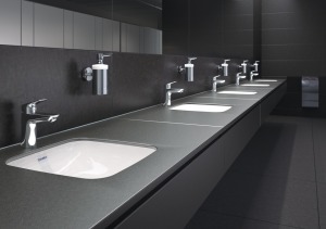 Bateria umywalkowa Hansgrohe Logis stojąca chrom (71101000) 2