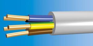 NKT Cables Przewód elektroenergetyczny YDYżo 5x2,5mm 750V biały 1
