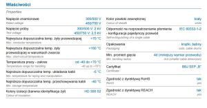 NKT Cables Przewód instalacyjny YDYP-ŻO 5x4,0 750V biały 13029020 3