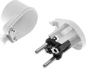 Opal Wtyczka kątowa rozbieralna WT-16 2P+Z 16A biała 2