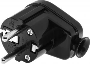 Opal Wtyczka kątowa rozbieralna WT-16 2P+Z 16A czarna 5