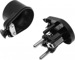 Opal Wtyczka kątowa rozbieralna WT-16 2P+Z 16A czarna 8