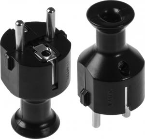 Opal Wtyczka prosta rozbieralna WT-40 2P+Z 16A czarna 2