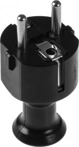 Opal Wtyczka prosta rozbieralna WT-40 2P+Z 16A czarna 3