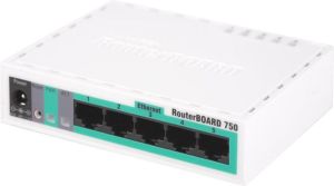 Router MikroTik RB750 5xLAN PoE Atheros AR7240 400MHz (RB 750) 1