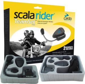 Słuchawka Cardo Scala Rider Powerset - zestaw 2 x G4 (Bluetooth + interkom 1600 m) mikrofon na wysięgniku 2
