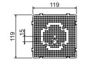 Kopos Puszka natynkowa do dociepleń MDZ (MDZKB) 3