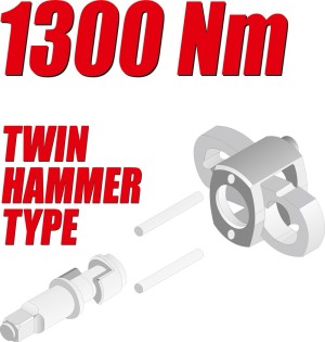 Klucz udarowy Yato YT-09564 6.3 bar 3/4" 5