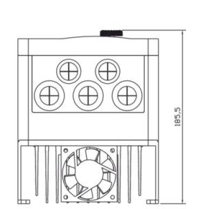 F&F Falownik 1-fazowy 3x230V 2,2kW FA-1LX022 6