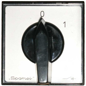 Spamel Łącznik krzywkowy w obudowie 16A przełącznik 1-0-2 3-biegunowy - ŁK16R-3.8380OB2 2