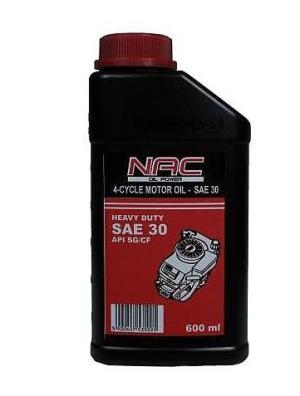 NAC Olej do kosiarek SAE 30 0,6L 4-suw 1