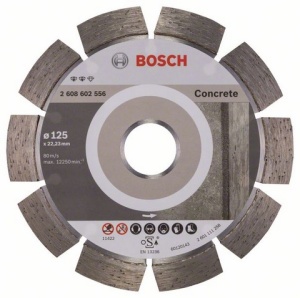 Bosch Tarcza tnąca diamentowa Expert for Concrete 125 x 22mm - 2608602556 1