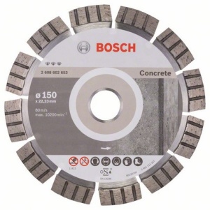 Bosch Tarcza tnąca diamentowa Best for Concrete 150 x 22mm - 2608602653 1