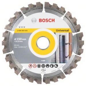 Bosch Tarcza tnąca diamentowa Best for Universal 150 x 22mm - 2608603631 1