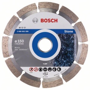 Bosch Diamentowa tarcza tnąca STANDARD FOR STONE 150x22,2mm 2 608 602 599 1