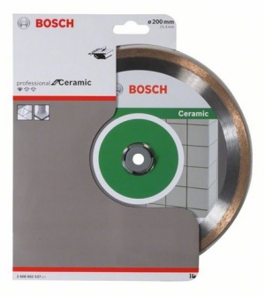Bosch Tarcza tnąca Standard For Ceramic diamentowa 200x25,4mm (2608602537) 2